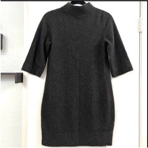 Vince Charcoal Gray Knit Dress Size Small
